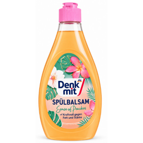 Бальзам для миття посуду Denkmit Spülbalsam Sense of Peaches, 500 мл